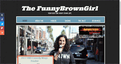 Desktop Screenshot of funnybrowngirl.com